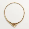Faune Et Flore De Cartier-halsband, gula, orange och bruna diamanter, pavé Faune Et Flore De Cartier-halsband, gula, orange och bruna diamanter, pavé