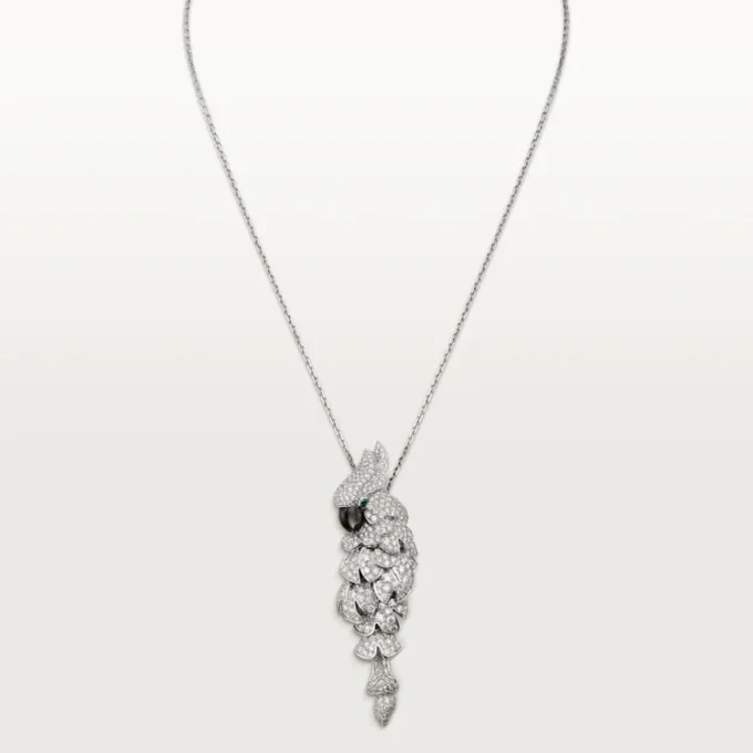 Faune Et Flore De Cartier-halsband, pavé Faune Et Flore De Cartier-halsband, pavé