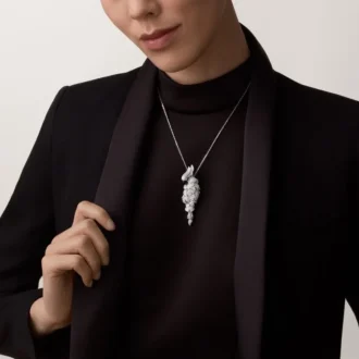 Faune Et Flore De Cartier-halsband, pavé Faune Et Flore De Cartier-halsband, pavé