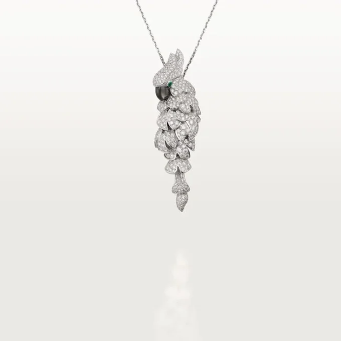 Faune Et Flore De Cartier-halsband, pavé Faune Et Flore De Cartier-halsband, pavé