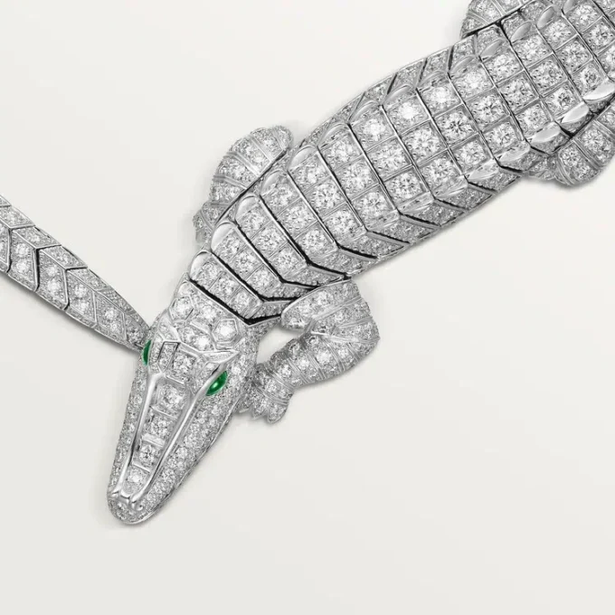 Faune Et Flore De Cartier-halsband, pavé Faune Et Flore De Cartier-halsband, pavé