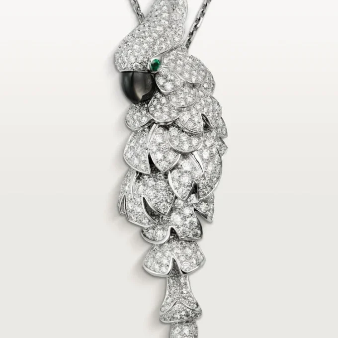 Faune Et Flore De Cartier-halsband, pavé Faune Et Flore De Cartier-halsband, pavé