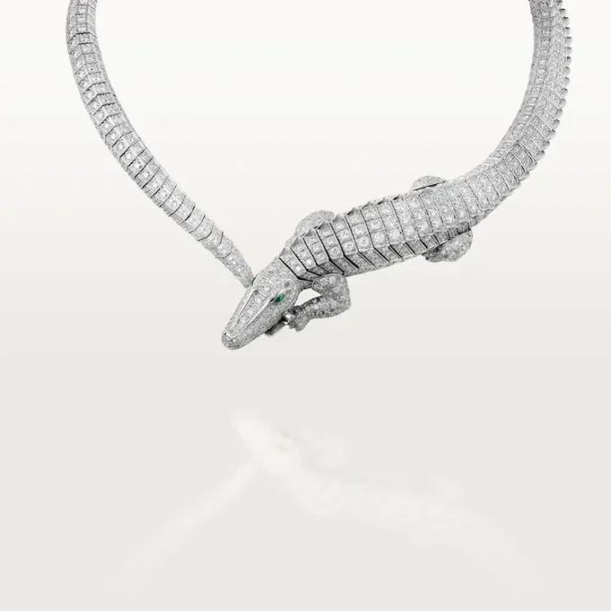 Faune Et Flore De Cartier-halsband, pavé Faune Et Flore De Cartier-halsband, pavé