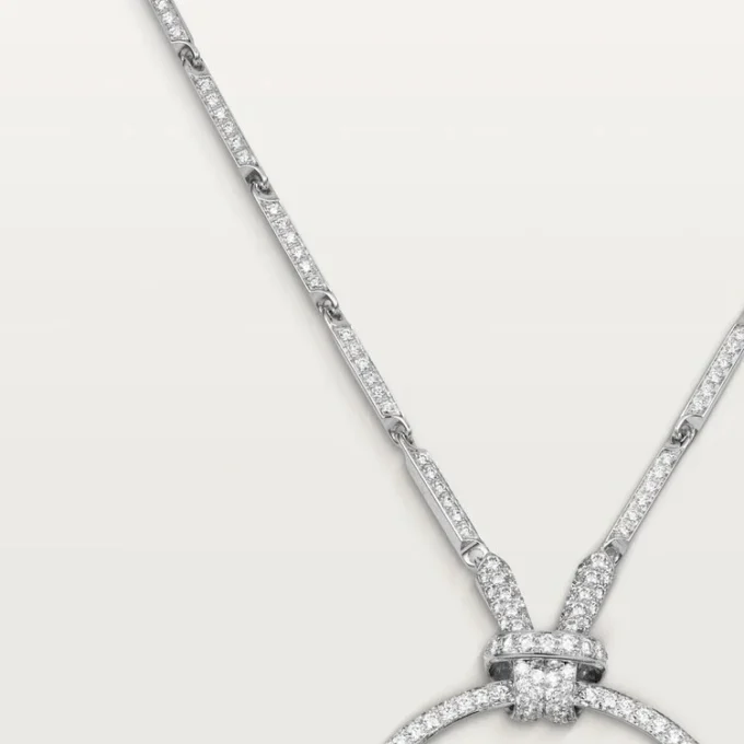 Faune Et Flore De Cartier-halsband, smaragddroppar, pavé Faune Et Flore De Cartier-halsband, smaragddroppar, pavé