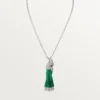 Faune Et Flore De Cartier-halsband, smaragdpärlor, pavé Faune Et Flore De Cartier-halsband, smaragdpärlor, pavé