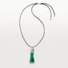 Faune Et Flore De Cartier-halsband, smaragdpärlor, pavé Faune Et Flore De Cartier-halsband, smaragdpärlor, pavé