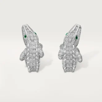 Faune Et Flore De Cartier örhängen, pavé