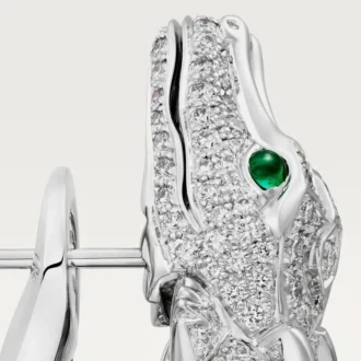 Faune Et Flore De Cartier örhängen, pavé
