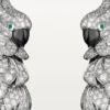 Faune Et Flore De Cartier örhängen, pavé Faune Et Flore De Cartier örhängen, pavé