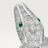 Faune Et Flore De Cartier örhängen, pavé Faune Et Flore De Cartier örhängen, pavé