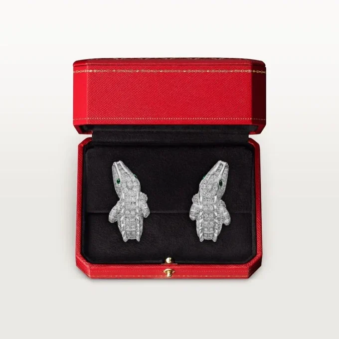 Faune Et Flore De Cartier örhängen, pavé Faune Et Flore De Cartier örhängen, pavé