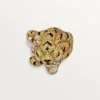 Faune Et Flore De Cartier-ring, gula, orange och bruna diamanter, pavé