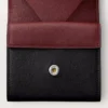 Fyrkantig plånbok, Must De Cartier – svart kalvskinn, rostfritt stål – Cartier Fyrkantig plånbok, Must De Cartier – svart kalvskinn, rostfritt stål – Cartier