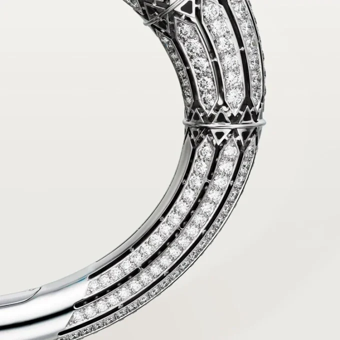 Geometrie & Contrastes-armband, turkos, pavé