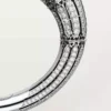 Geometrie & Contrastes-armband, turkos, pavé