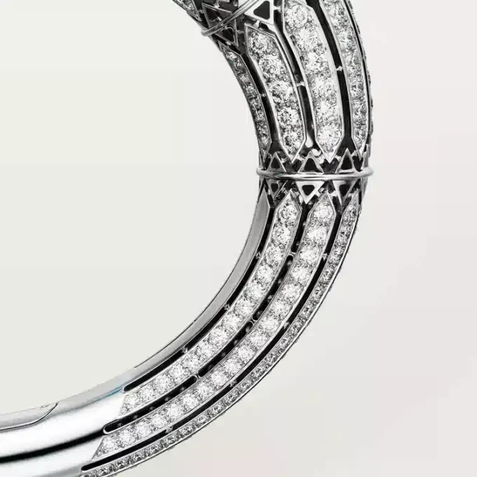 Geometrie & Contrastes-armband, turkos, pavé