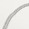 Geometrie & Contrastes-halsband, krysopras, pavé Geometrie & Contrastes-halsband, krysopras, pavé