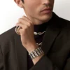 Geometrie & Contrastes Halsband, Onyx, Multi-Wear, Paved Geometrie & Contrastes Halsband, Onyx, Multi-Wear, Paved