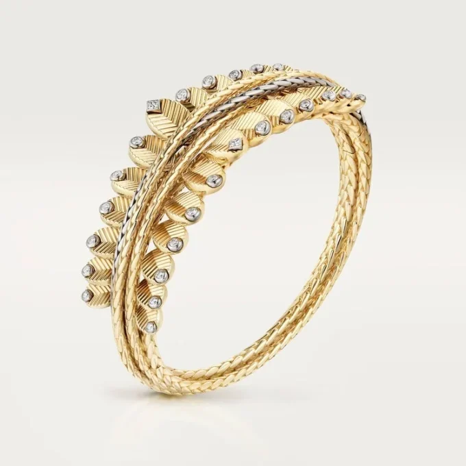 Grain De Cafe-armband, diamanter