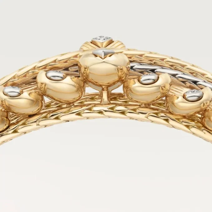 Grain De Cafe-armband, diamanter