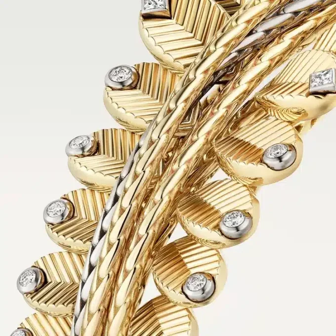 Grain De Cafe-armband, diamanter