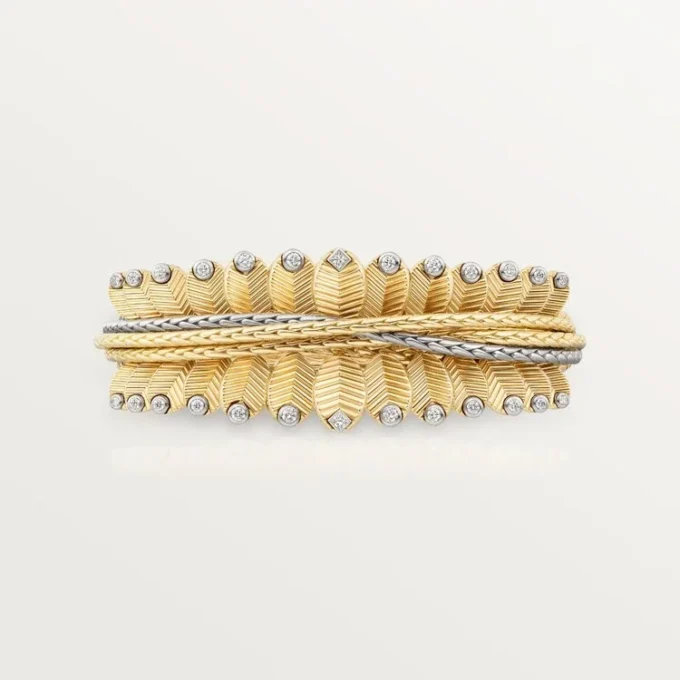 Grain De Cafe-armband, diamanter