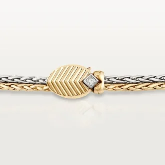 Grain De Cafe-halsband, diamanter Grain De Cafe-halsband, diamanter