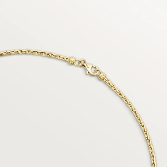 Grain De Cafe-halsband, diamanter Grain De Cafe-halsband, diamanter