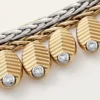 Grain De Cafe-halsband, diamanter Grain De Cafe-halsband, diamanter