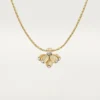 Grain De Cafe-halsband, diamanter Grain De Cafe-halsband, diamanter