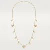 Grain De Cafe långt halsband, diamanter Grain De Cafe långt halsband, diamanter