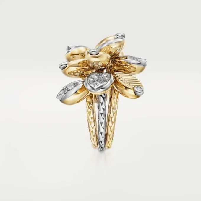 Grain De Cafe-ring, halvpavé Grain De Cafe-ring, halvpavé
