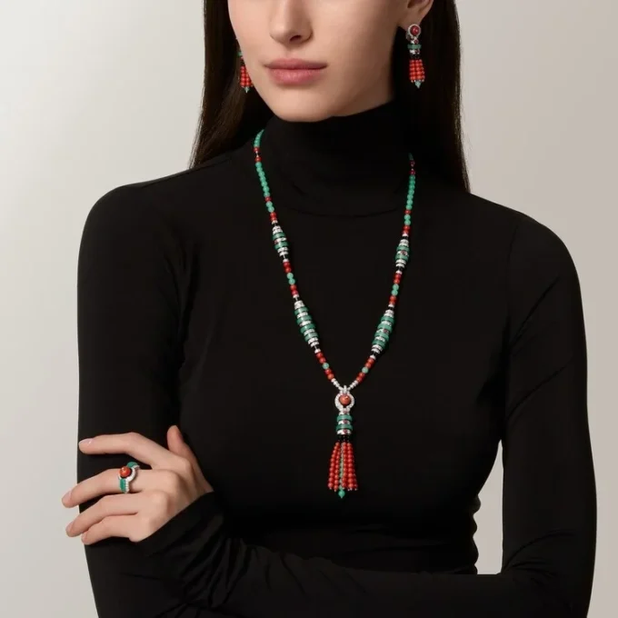 Halsband Geometry & Contrastes Halsband Geometry & Contrastes