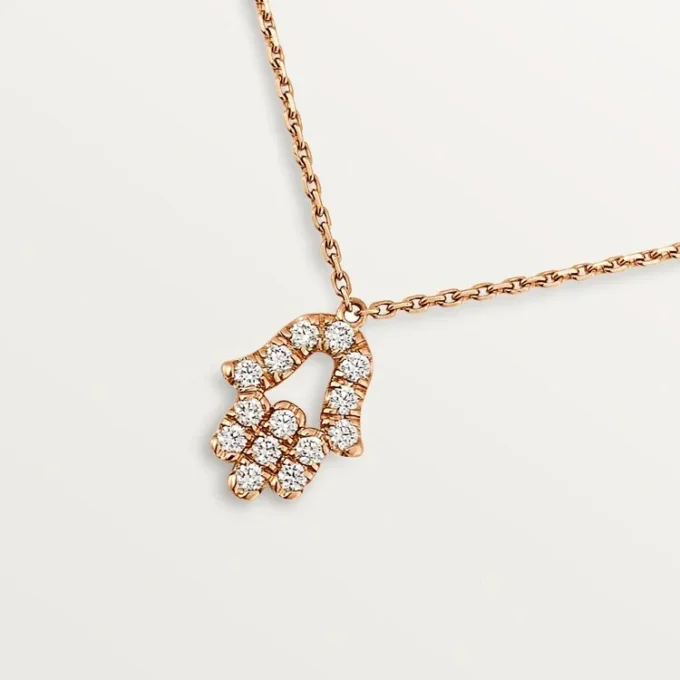 Hjärtan och symboler-hänge – rosa guld, diamanter – Cartier Hjärtan och symboler-hänge – rosa guld, diamanter – Cartier