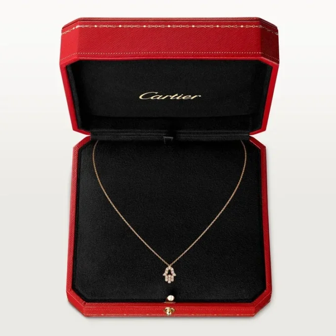Hjärtan och symboler-hänge – rosa guld, diamanter – Cartier Hjärtan och symboler-hänge – rosa guld, diamanter – Cartier