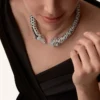 Indomptables De Cartier Torque-halsband, pavé Indomptables De Cartier Torque-halsband, pavé