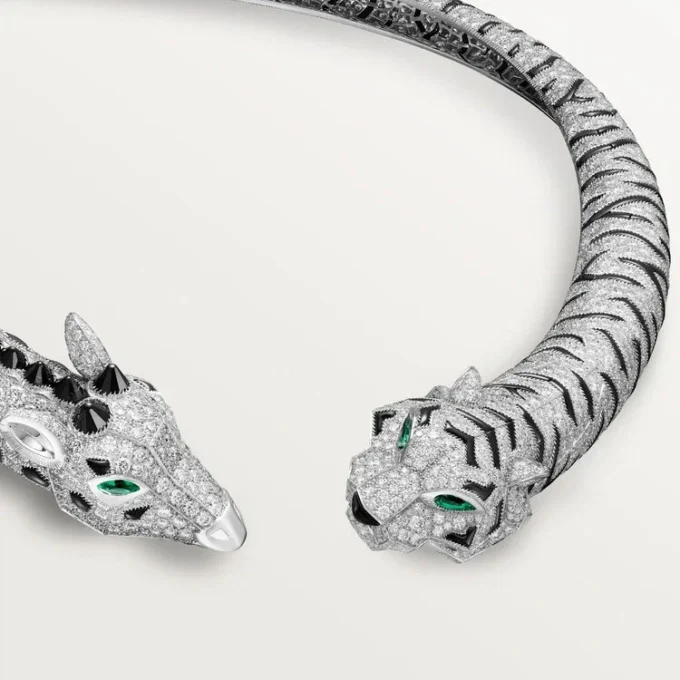 Indomptables De Cartier Torque-halsband, pavé Indomptables De Cartier Torque-halsband, pavé