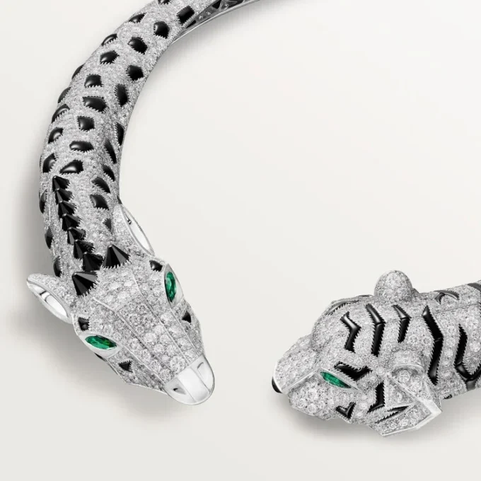 Indomptables De Cartier Torque-halsband, pavé Indomptables De Cartier Torque-halsband, pavé