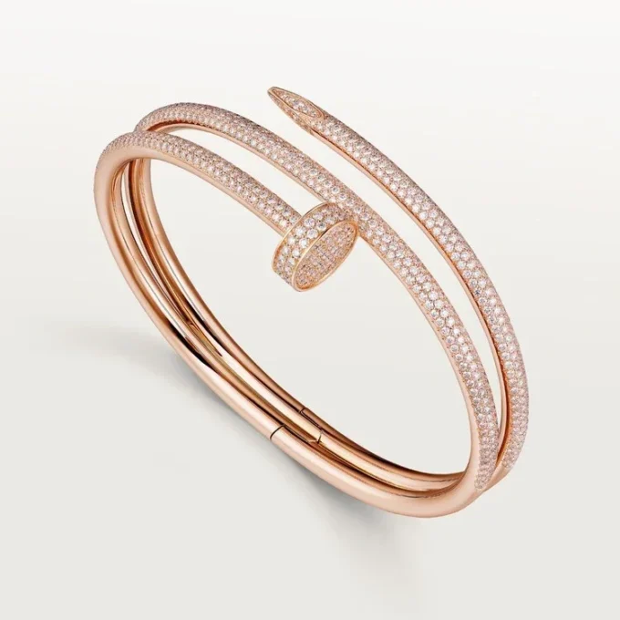 Juste Un Clou-armband, dubbelt, halvpavé