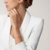 Juste Un Clou-armband, dubbelt, halvpavé