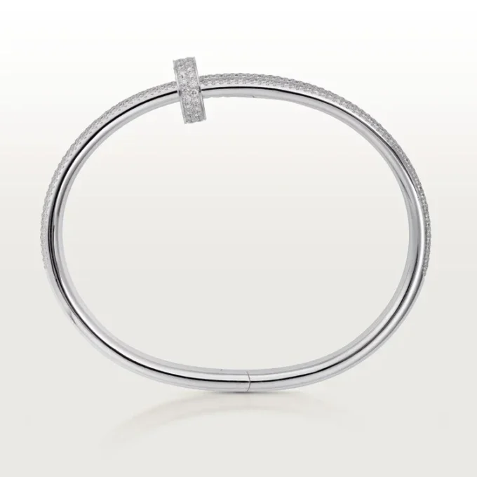Juste Un Clou-armband, dubbelt, halvpavé
