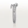 Juste Un Clou-armband, dubbelt, halvpavé