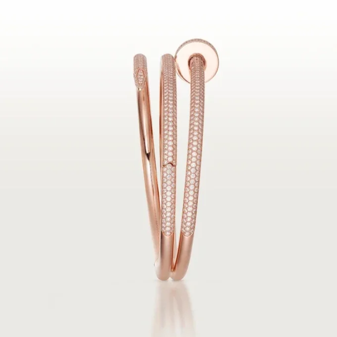 Juste Un Clou-armband, dubbelt, halvpavé