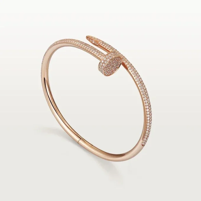 Juste Un Clou-armband, klassisk modell, diamanter