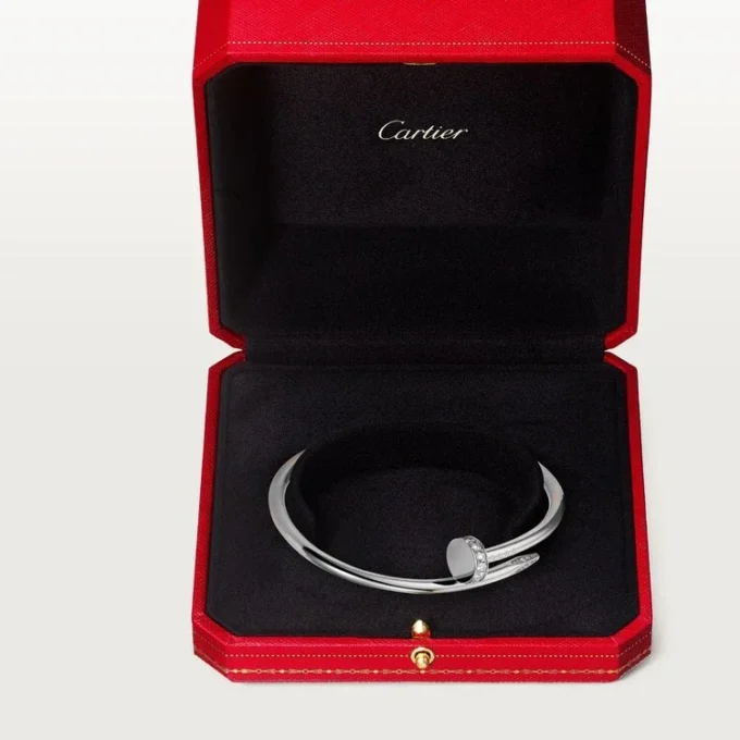 Juste Un Clou-armband, klassisk modell, diamanter