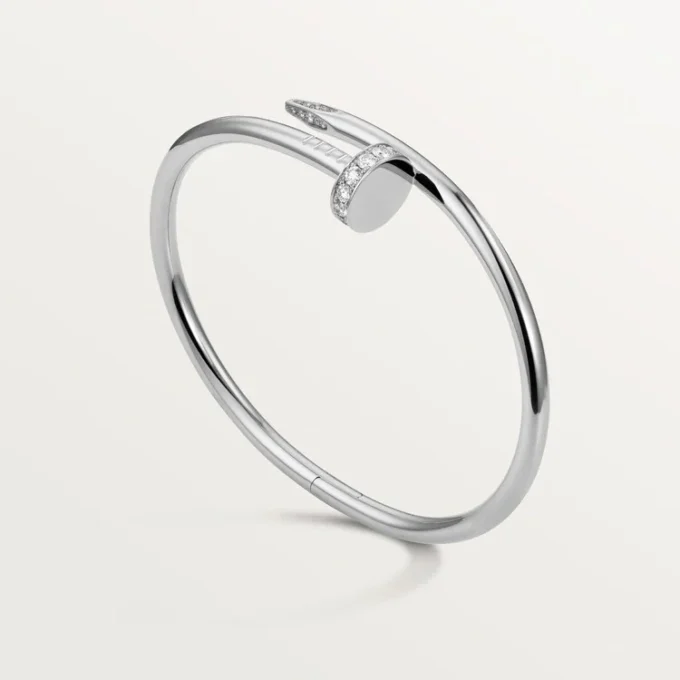 Juste Un Clou-armband, klassisk modell, diamanter