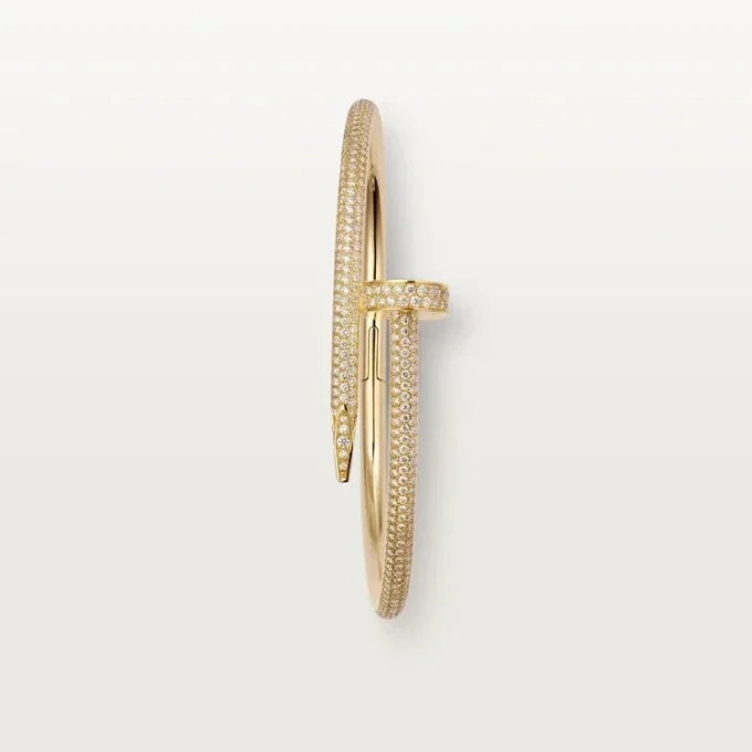 Juste Un Clou-armband, klassisk modell, diamanter