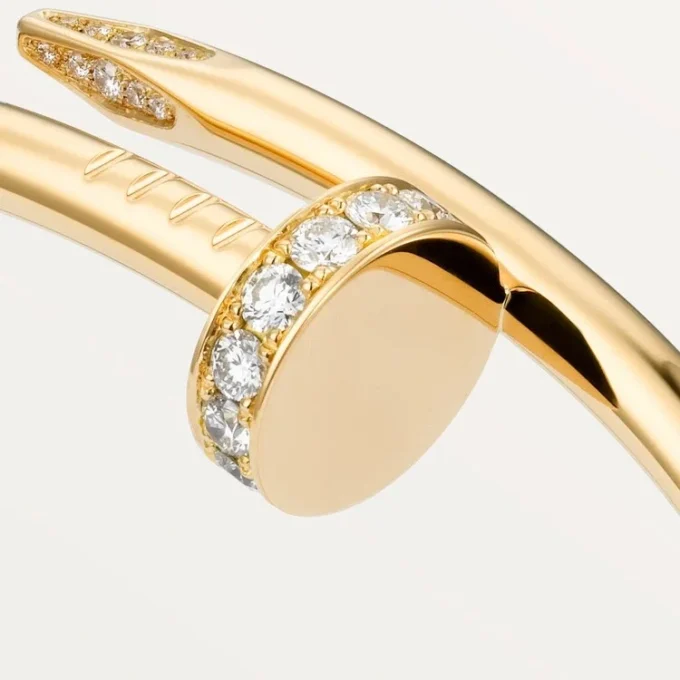 Juste Un Clou-armband, klassisk modell, diamanter