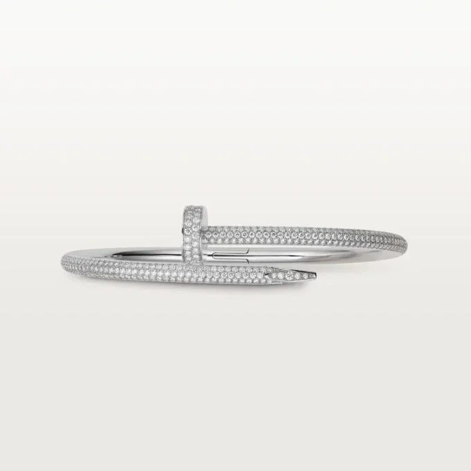 Juste Un Clou-armband, klassisk modell, diamanter