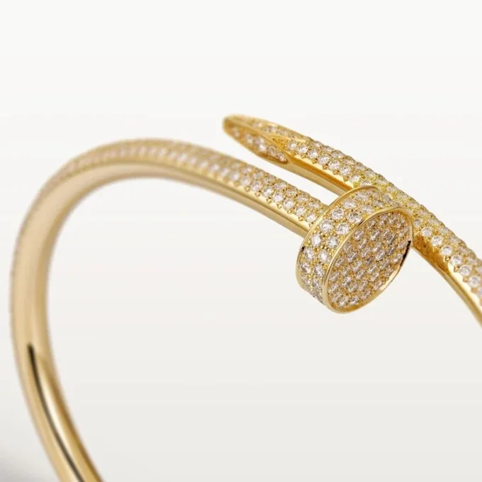 Juste Un Clou-armband, klassisk modell, diamanter